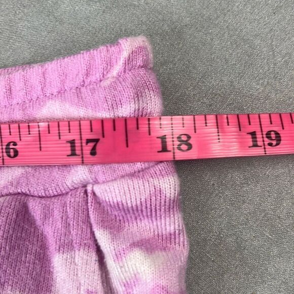 Natori Pink Floral Elastic Drawstring Cropped Pajama Lounge Pants Large Casual - Picture 8 of 9